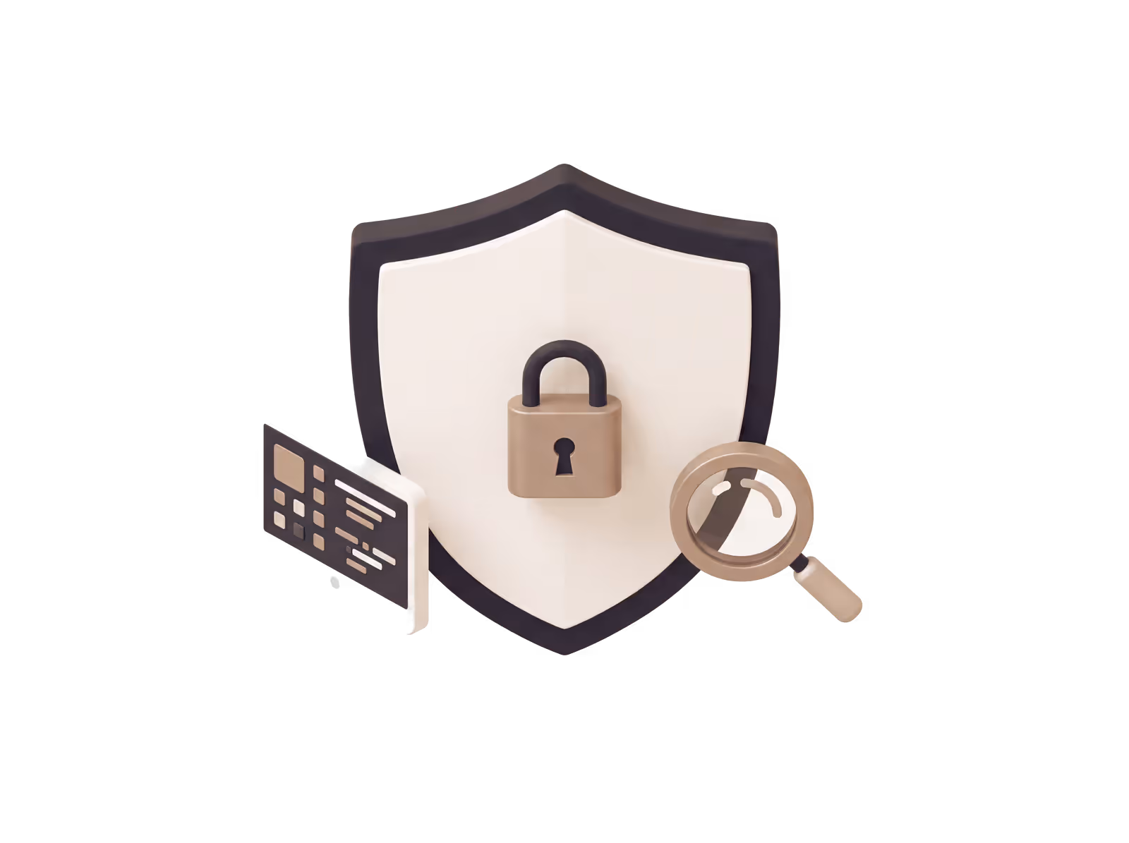 Isometric illustration for Cybersecurity Company insurance