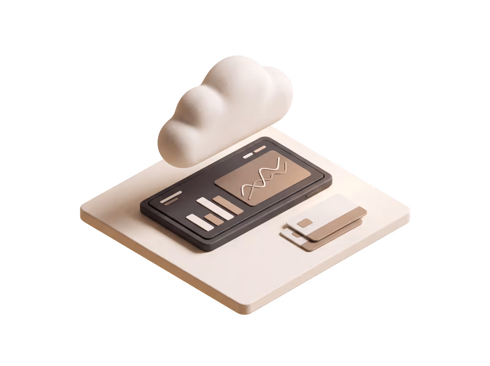 Isometric illustration for SaaS insurance