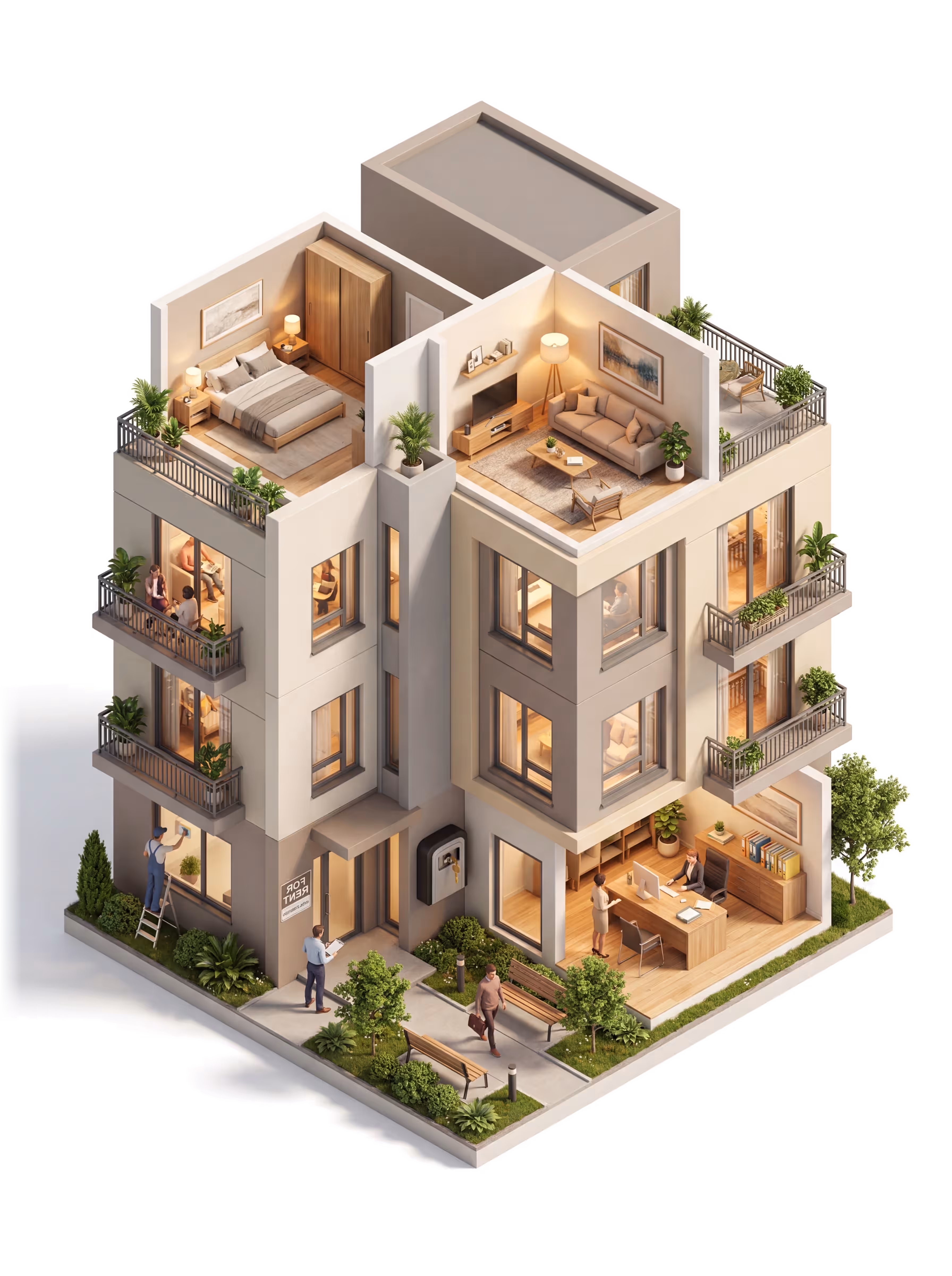 Property management office building