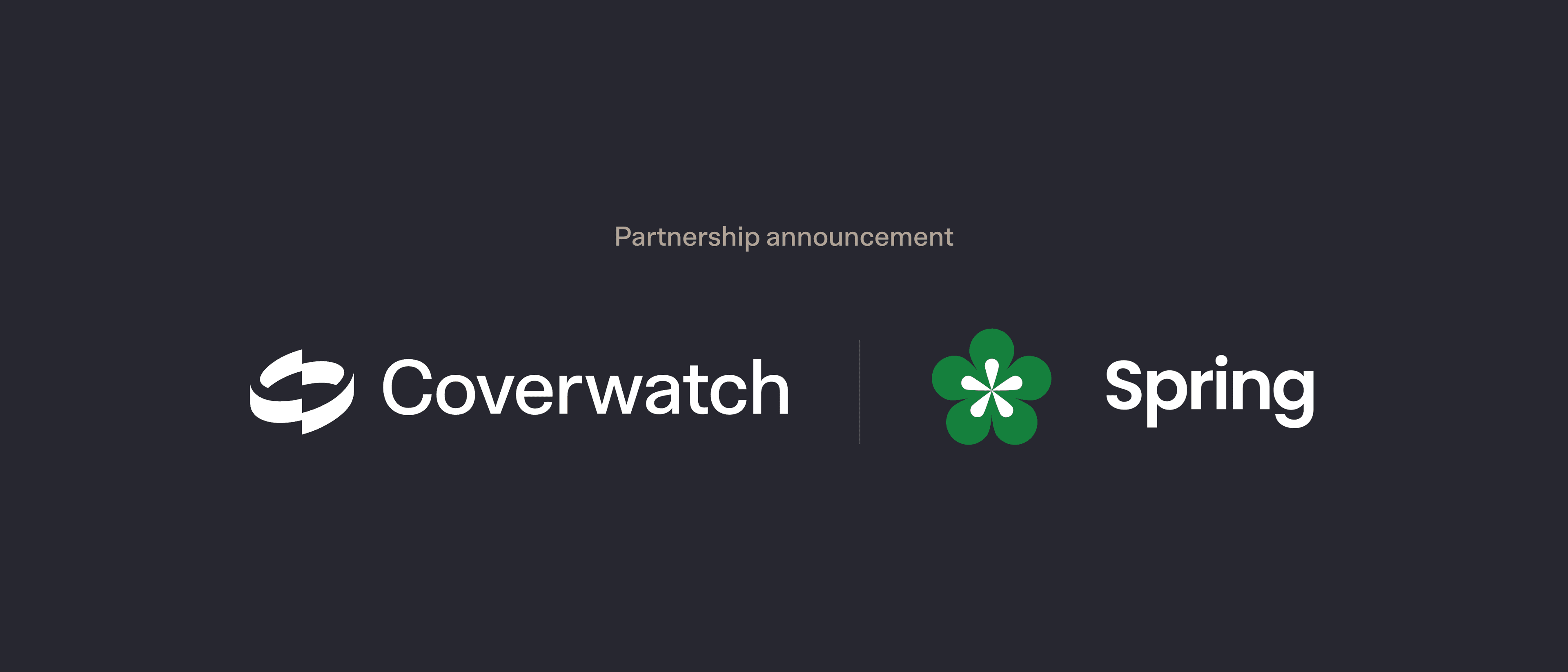 Announcing our partnership with Spring