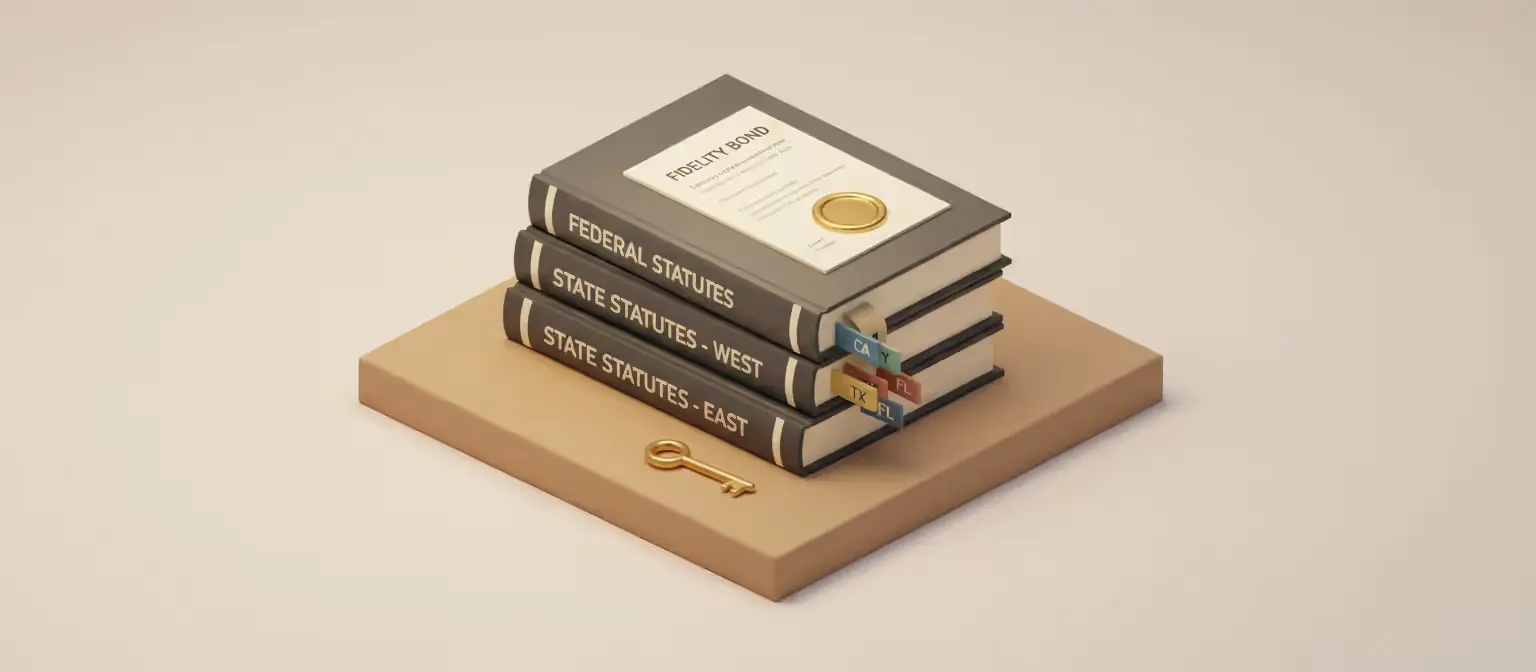 State-by-State HOA Fidelity Bond Requirements: A Statutory Comparison (2026)