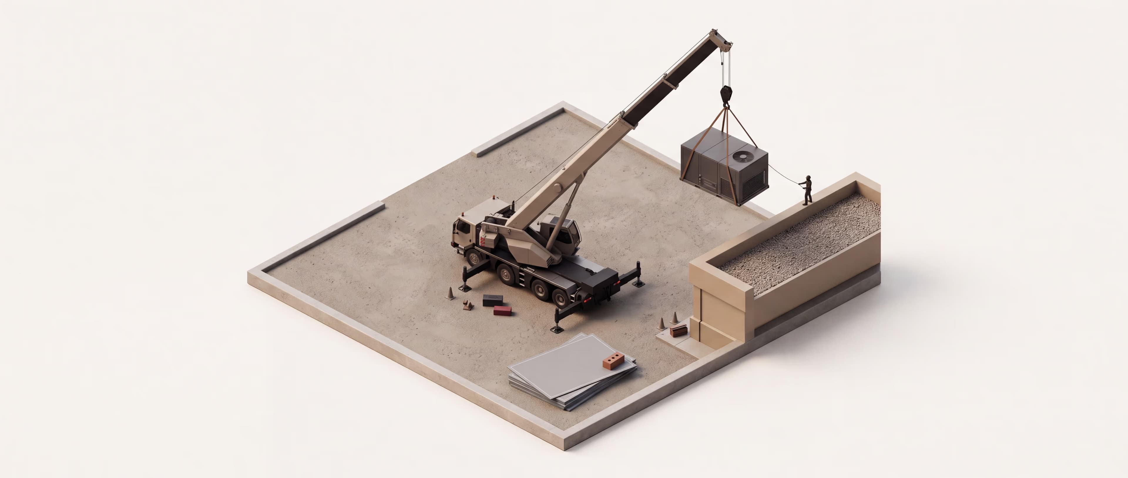 Riggers Liability Insurance for HVAC Crane Lifts